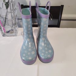 Frozen Girls rubber Rain Boots 