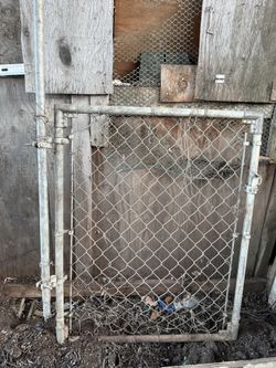 Chain Fence Door