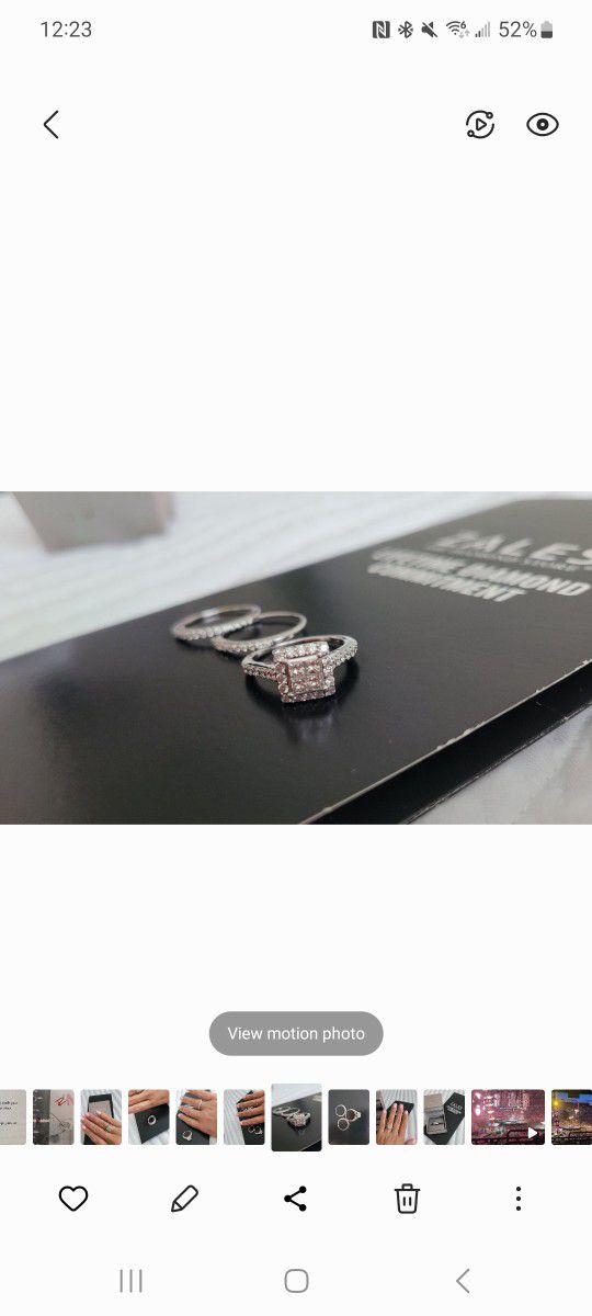 Wedding/ Engagement Ring Set