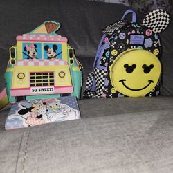New Disney Loungefly Backpacks and Wallet