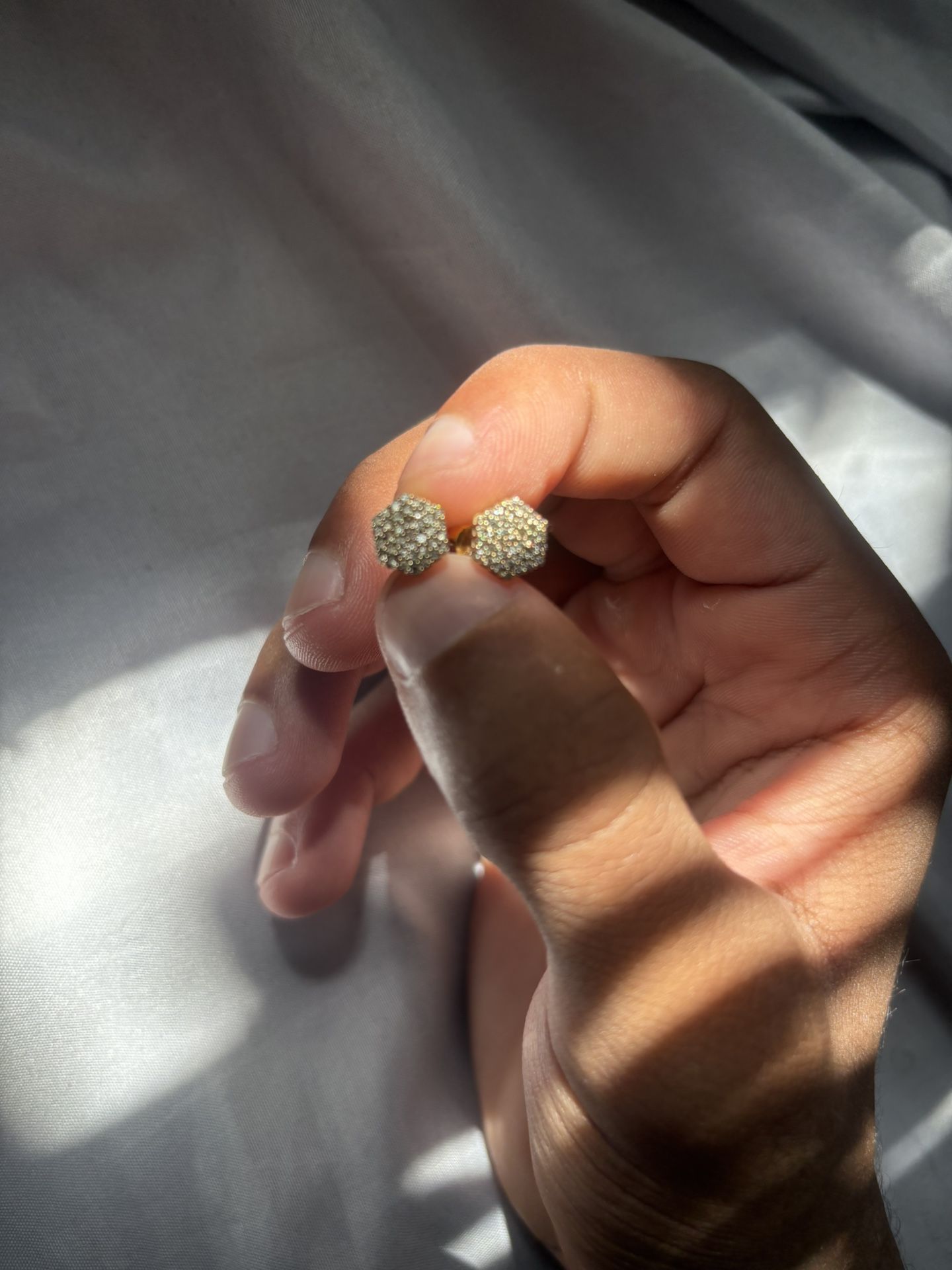 Natural Diamond Earrings
