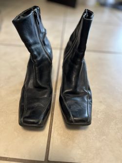 Black Designer Boots