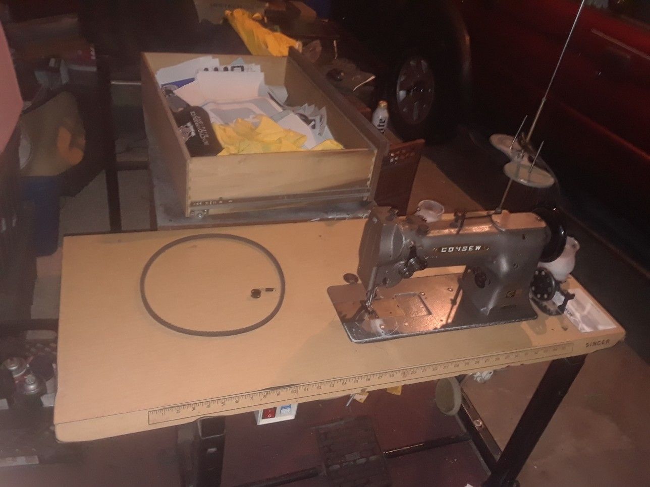 Consew 225 upholstery sewing machine for Sale in Tom Bean, TX OfferUp
