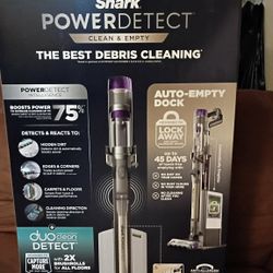 New Shark Self Cleaning Stick Vac