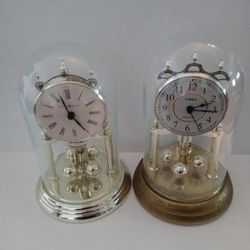 Two Vintage Clocks 1 Howard Miller One Timex Westminster