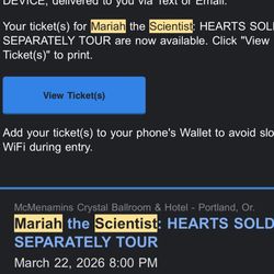 Mariah The Scientist Tickets