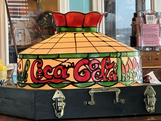 Vintage Coca Cola Hanging Lamp