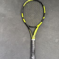 Used Babolat pure Aero Team Tennis Racket 