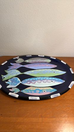 Hand Painted Platter / Large / Berrybware USA