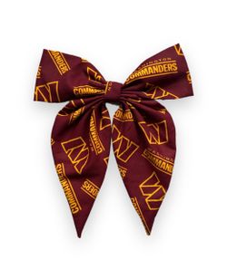Washington Commander Hairbow