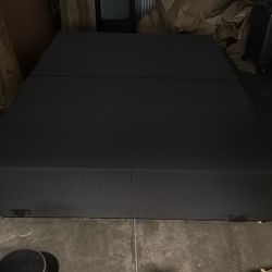 UK KING SIZE BED WITH FRAME AND HEADBOARD