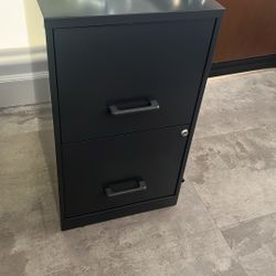 Dark Gray Filing Cabinets