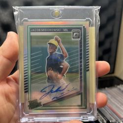 Jacob Misiorowski Optic Holo Auto