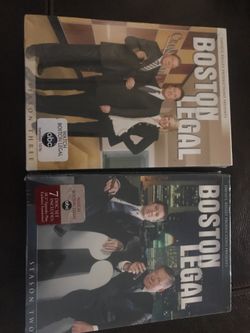 Sealed complete season 2 & 3 of Boston legal