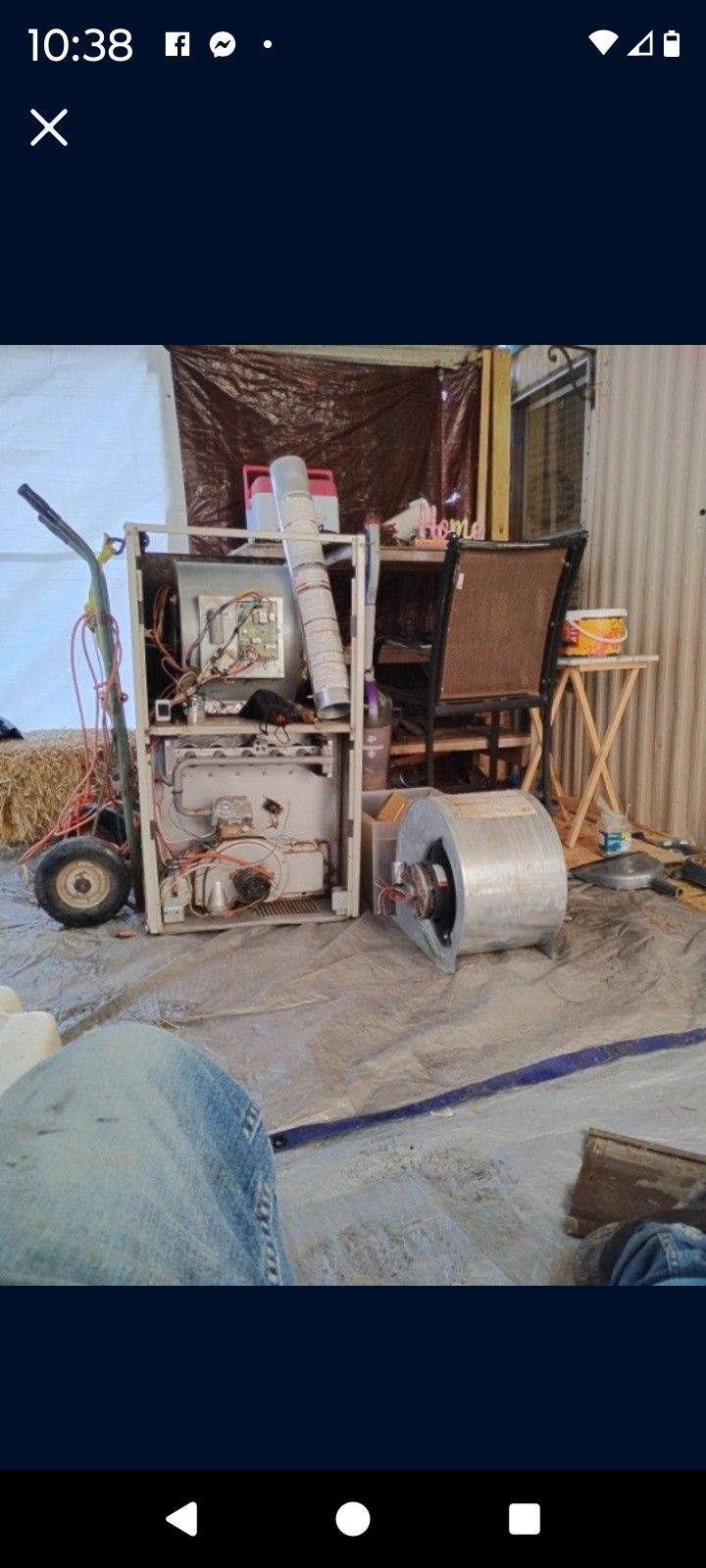 All The Furnace Parts I Got ,$35U Must Pick Up In Taylorsville Indiana