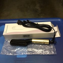 Mini Hair Straightener Brush