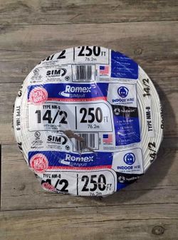14/2 Romex wire 250 ft. New