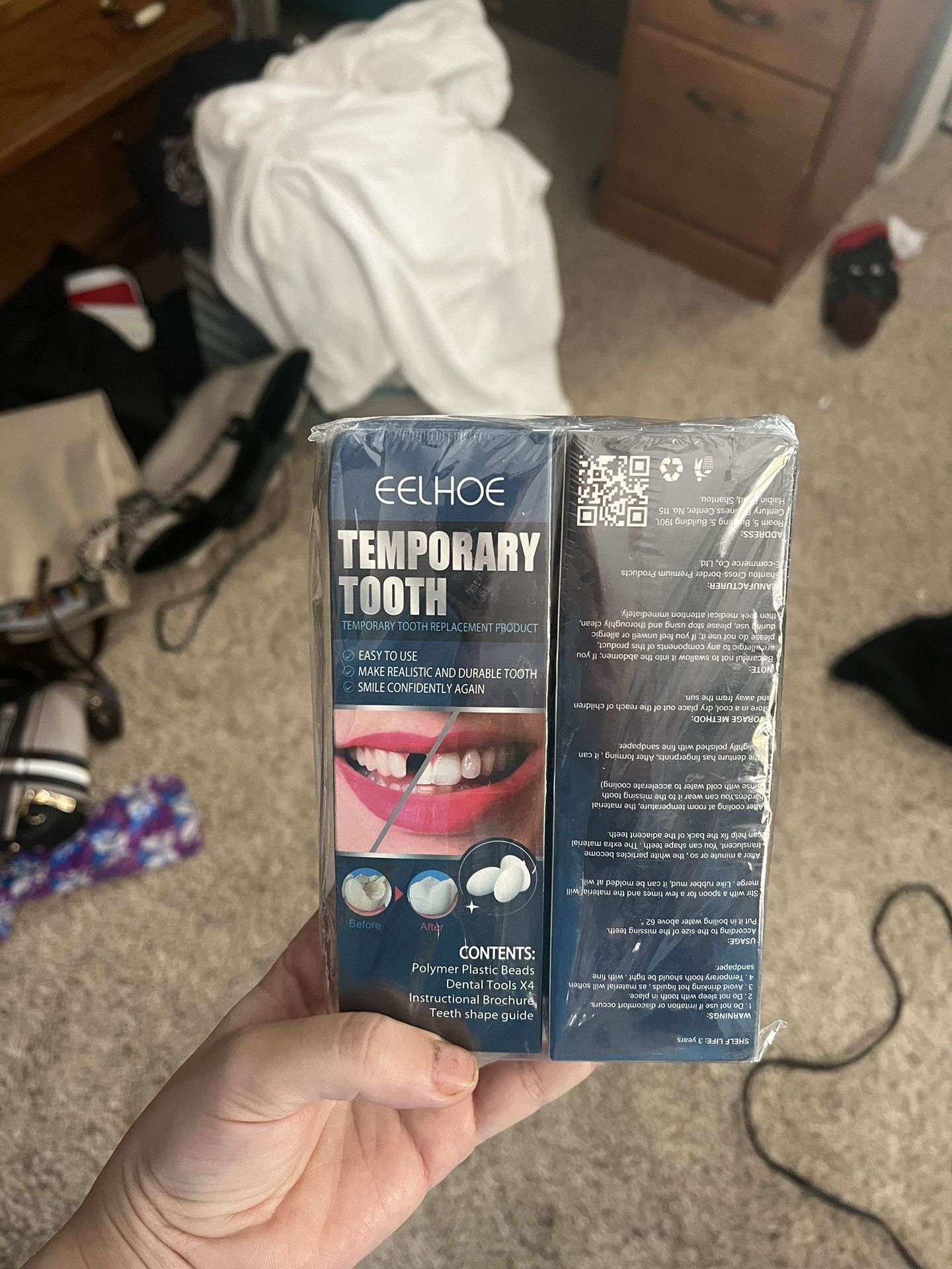 Eelhoe (Temporary Tooth)