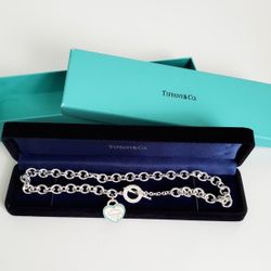 Tiffany's Heart Toggle Necklace 