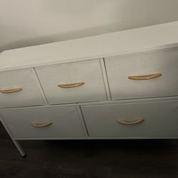 White dresser