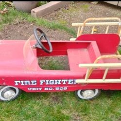 Pedal Fire Truck