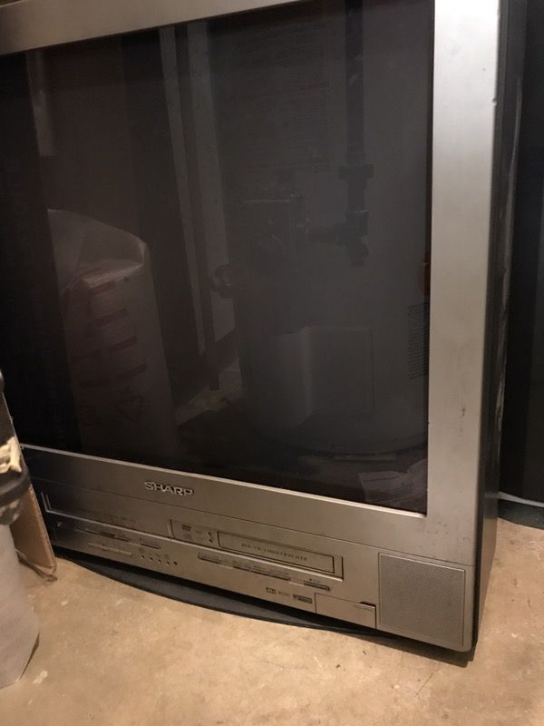 27 Sharp Tv Combo Dvd Vhs For Sale In Independence Mo Offerup