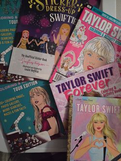 Used Taylor Swift activity books
