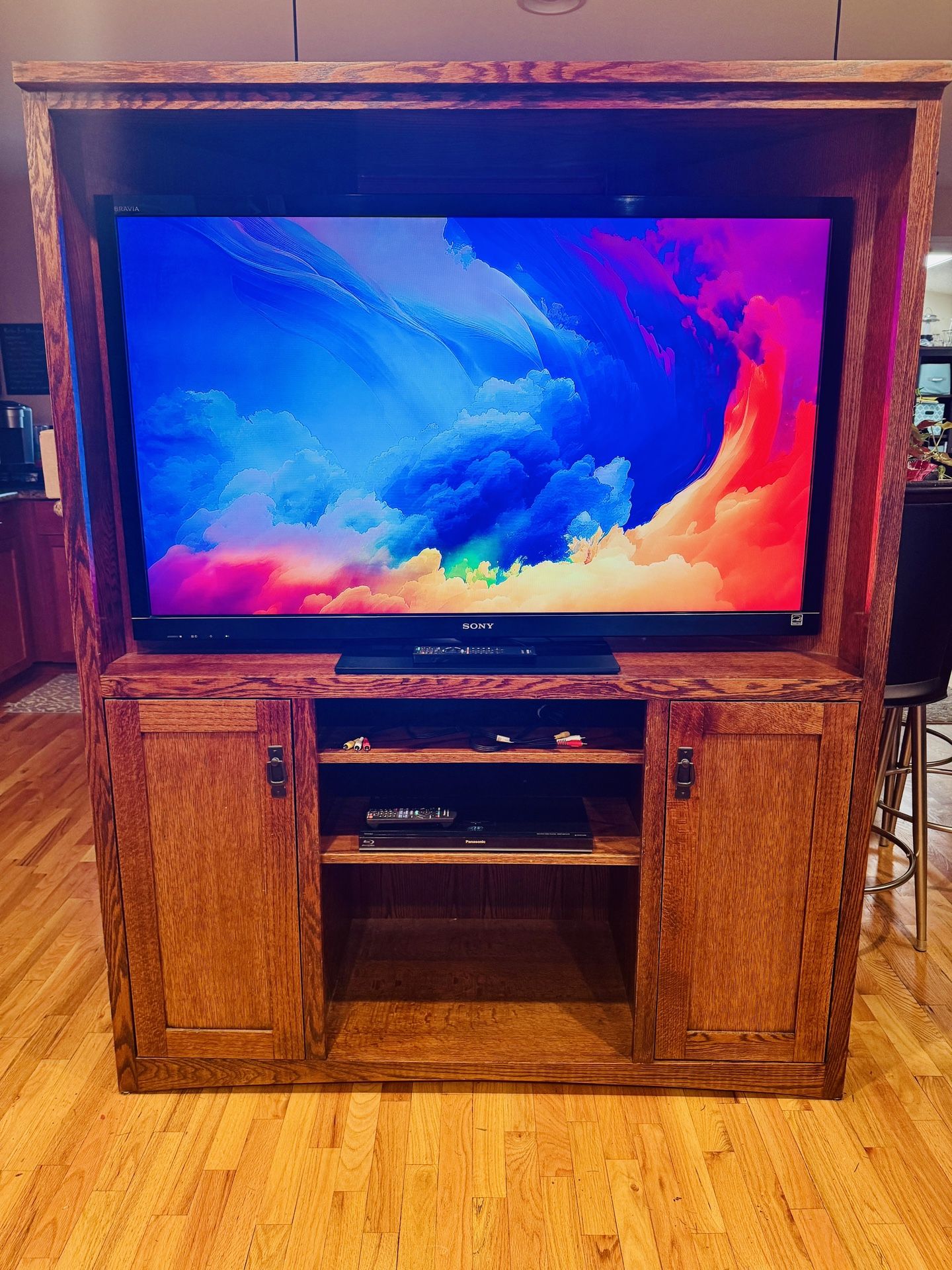 Oakcraft Mission Entertainment Center 69” High