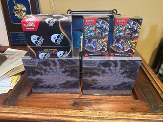 Pitch Black Set (Pokemon Center ETB, Booster Box, Booster Bundle)