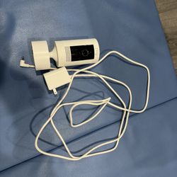 Ring Pan-Tilt Indoor/Outdoor Cam, See all around your home or business with 360° pan coverage, HD video, plus Two-Way Talk, White