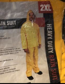 Heavy duty rain gear