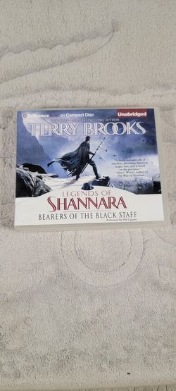 Legends of Shannara Duology: Bearers of the Black Staff – Audiobook (12 CDs)
Description:
Experience the epic fantasy world of Terry Brooks 