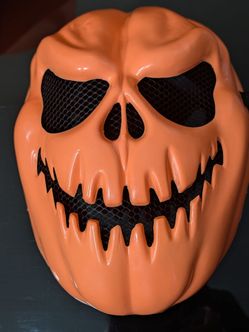 HALLOWEEN FULL FACE MASK + CANDY BAG SET