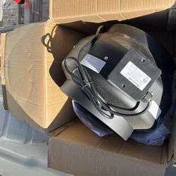 Pair Of Hurricane 12” Inline Exhaust Fans 