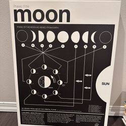 Moon Phases Canvas Art