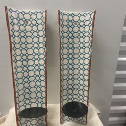 Pottery Barn Wall Scones 