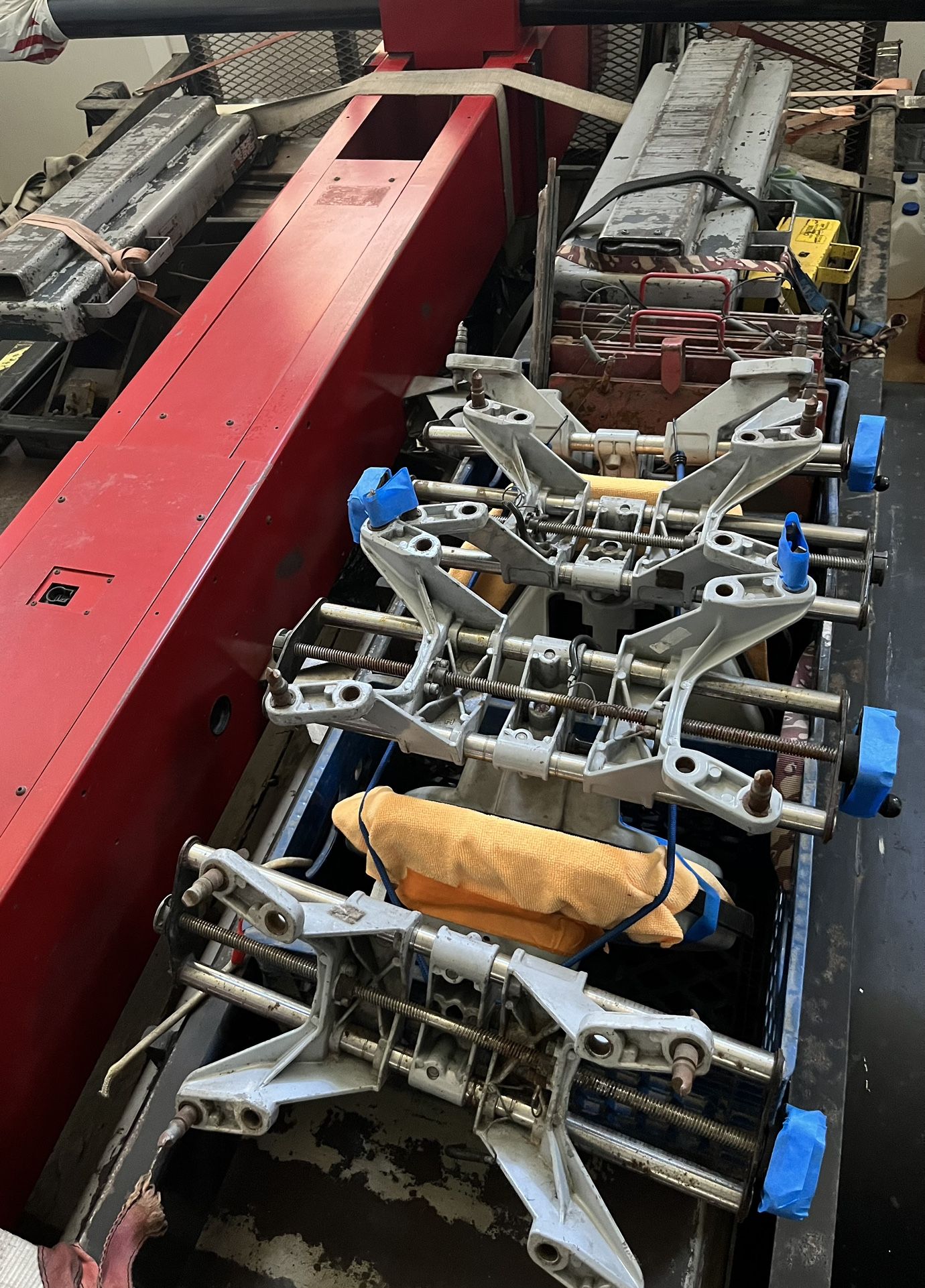 Hunter alignment machine