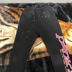 Spider Sweat Pants Size Medium 