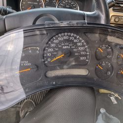 Chevy Silverado Cluster 2500 Temperature Gauge