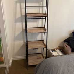 Wood/ Metal Shelves