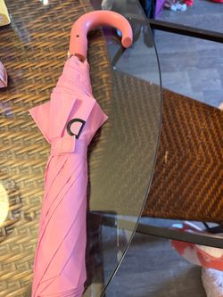 Pandora Pink Compact Folding Umbrella