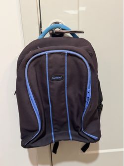 Baby Bjorn diaper backpack.