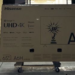 65” Hisense Smart 4k Led Uhd Tv