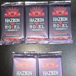 Hazbin Hotel Season 2 trading cards 5 pack