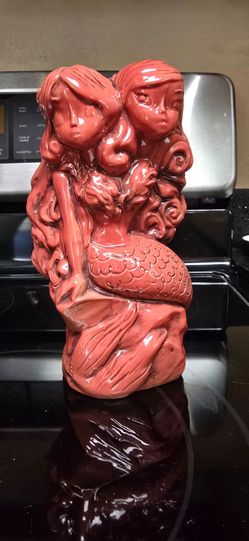 Tiki Mug Sister Sirens Red by Lost Temple Traders