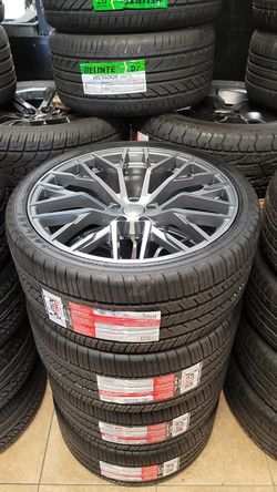 21" AUDI WHEELS RIMS AND TIRES-WE FINANCE 👍👍