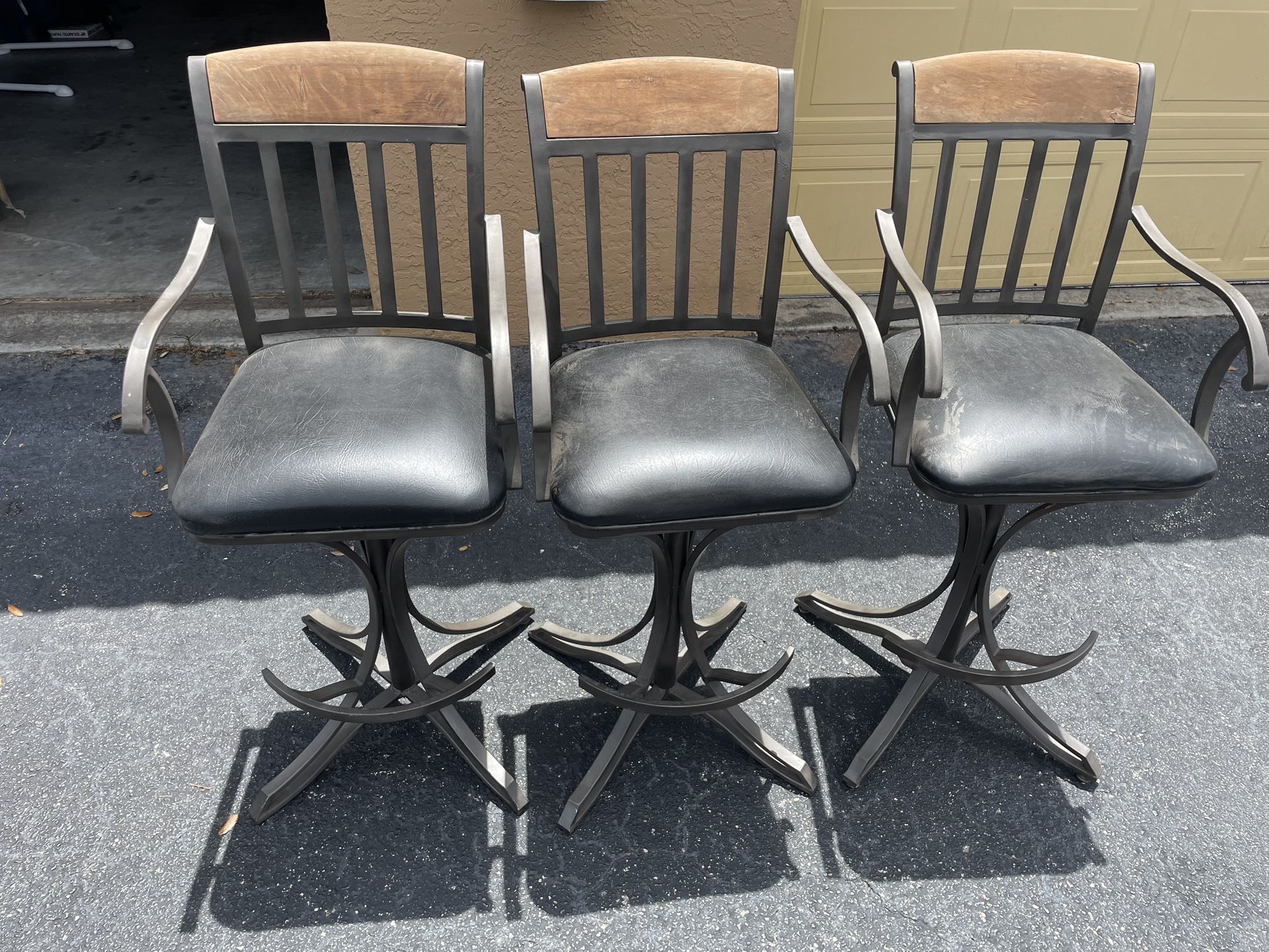 Metal High Top Chairs