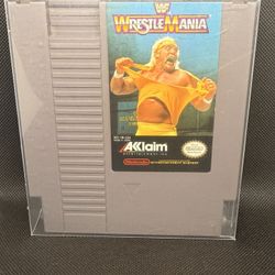 WWF Wrestlemania 1988 Nintendo NES - WWE Vintage Video Game Cartridge Wrestling