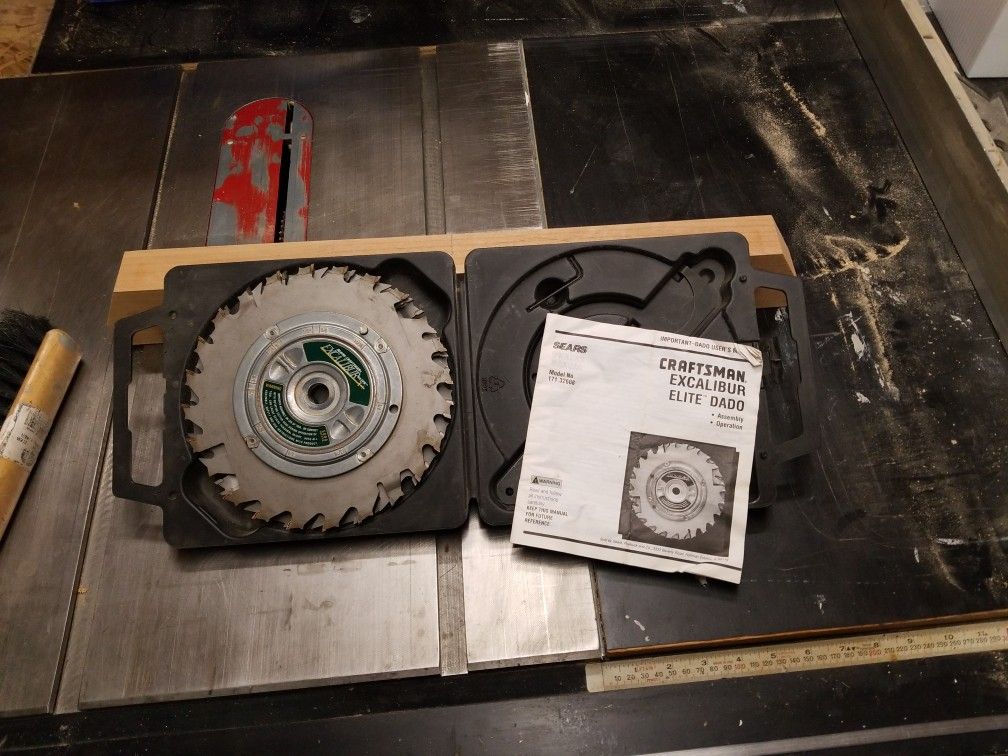 Craftsman Excalibur Dado Set