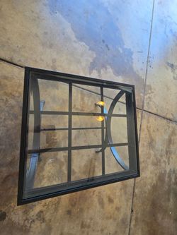 Glass Side Table - Move Out Sale